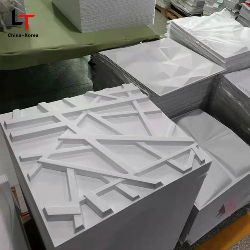 Panneau mural/autocollant mural 3D moderne en PVC, intérieur imperméable en forme de diamant noir mat pour salon chambre à coucher, décoration murale étanche