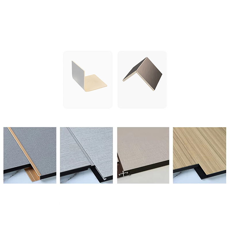 Feuille de cristal de carbone en PVC léger, haute densité, anti-rayures, 5 mm à 8 mm d'épaisseur, pour décoration de salle de bain d'hôtel commercial, panneau mural ignifuge de qualité B1 durable