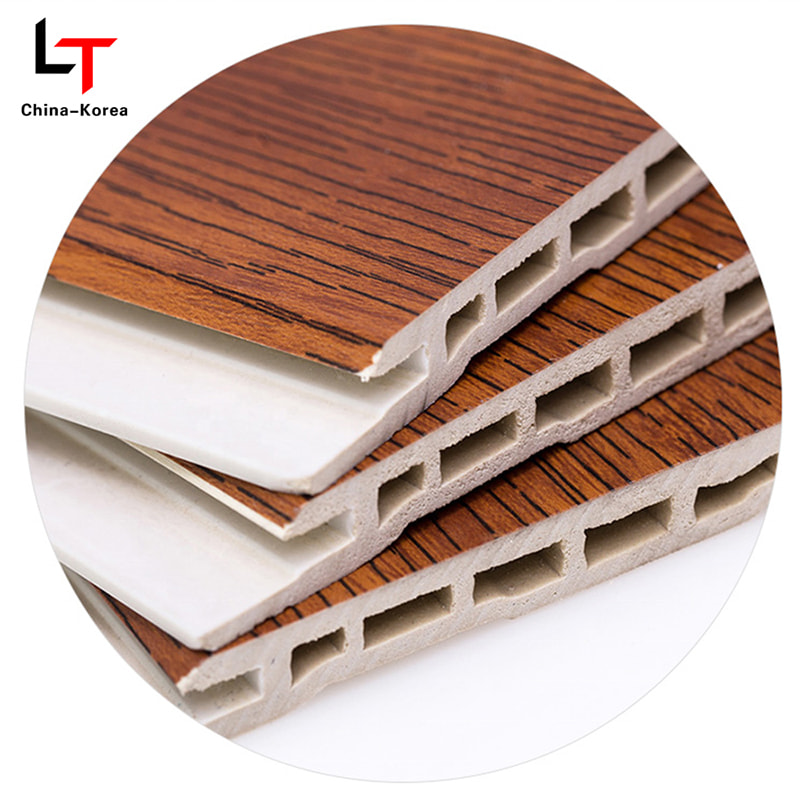 Melinco décoration intérieure Faux pierre Texture panneau plat PVC panneaux de plafond marbre Grain panneau mural feuille imperméable