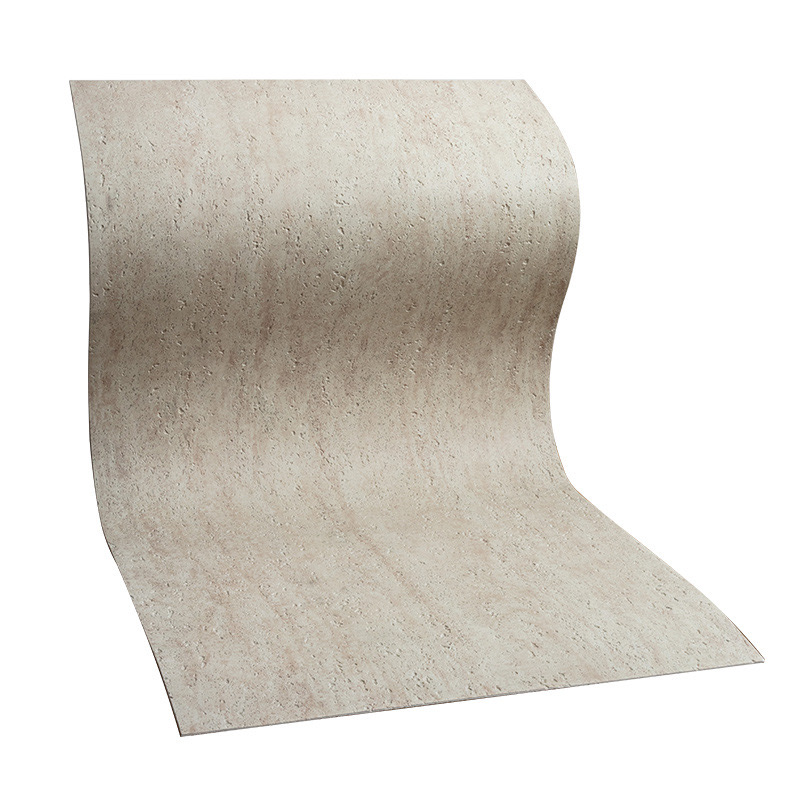 Placage de carrelage ignifuge, Faux intérieur pliable, revêtement mural souple, travertin artificiel, panneaux muraux en pierre souple