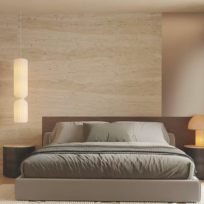 Placage de carrelage ignifuge, Faux intérieur pliable, revêtement mural souple, travertin artificiel, panneaux muraux en pierre souple