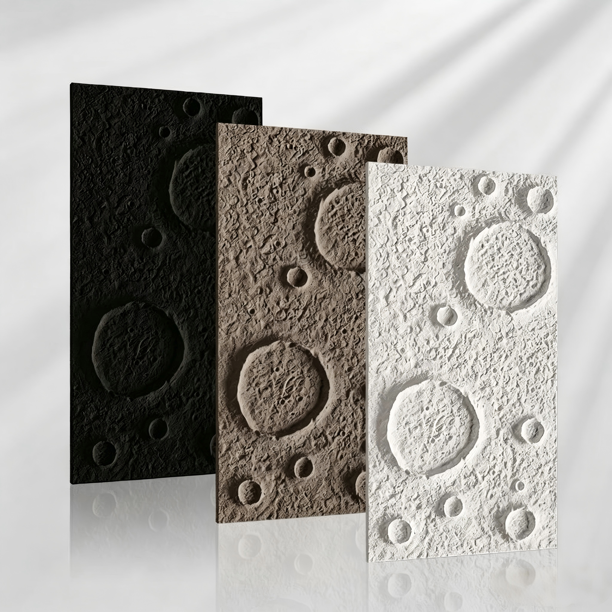 Mur en pierre de lune en PU : quand l’esthétique cosmique entre dans les espaces domestiques